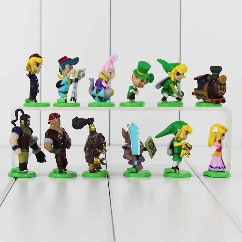 4 6 см 12 шт./лот Gashapon ПВХ Фигурки Коллекционная модель игрушки прекрасный подарок