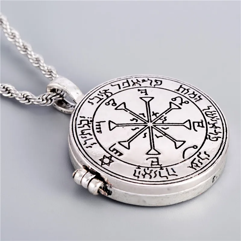 Bijouxtalisman для удачи ключ Соломона Пентакль печать фото коробка медальон кулон
