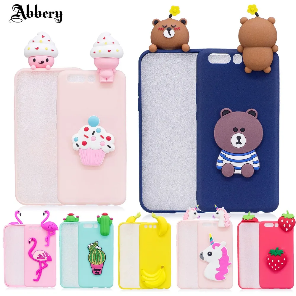 

Abbery 3D Cute Cartoon Panda Phone Case For Huawei P8lite 2017 Coque Bear Lovely Soft Silicone Back Cover for Huawei P10 P10lite