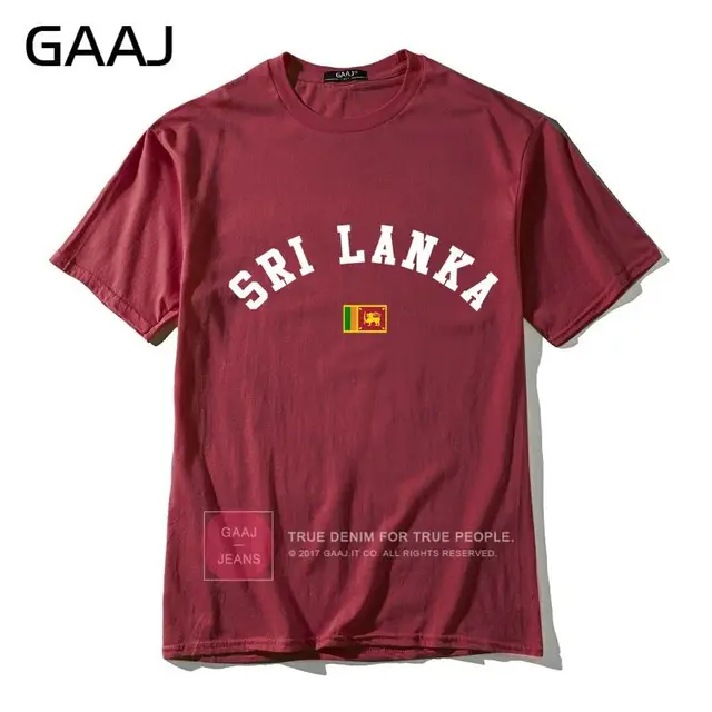 Sri Lanka Flag T Shirt Women Clothes Shirts Woman T Shirt Loose O Neck