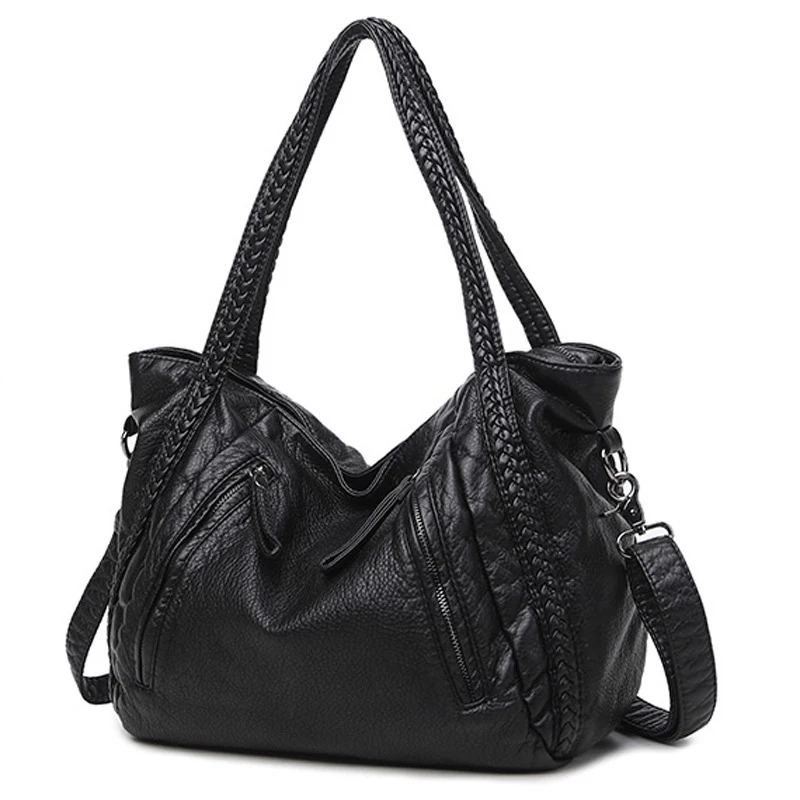 Sisjuly 2019 Leather Bag Women Handbags Soft Female Bag Crossbody For Women's Shoulder Bags Ladies Casual Tote Hobo Sac A Maine Sisjuly 2019 Leather Bag Women Handbags Soft Female Bag Crossbody For Women's Shoulder Bags Ladies Casual Tote Hobo Sac A Maine