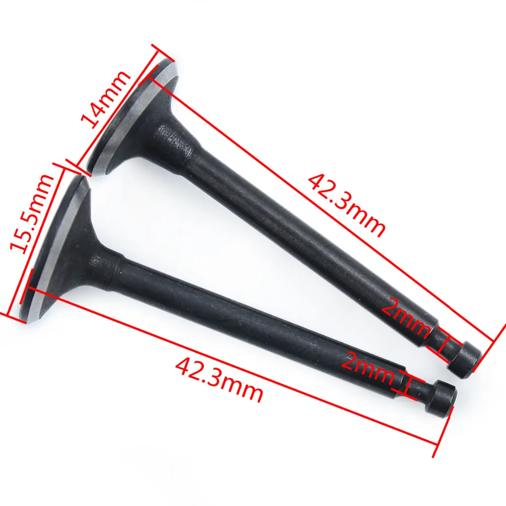 

Intake & Exhaust Valve Set for Honda GX35 GX35NT Engine HHT35S UMK435 Brushcutter Trimmer Strimmer Parts 14721-Z0Z-800 New