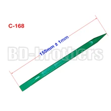Зеленый Прая инструмент, 155 мм любопытных открытие Инструменты Пластик лом для телефона Планшеты pc Плоский кабель/Экран/Корпус ремонт 2500 шт./лот