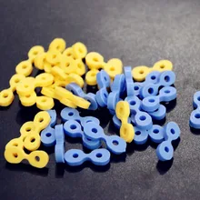 40 шт./компл. стоматологические эластичные фиксирующие клинья матрицы резиновые плотины автоклавные