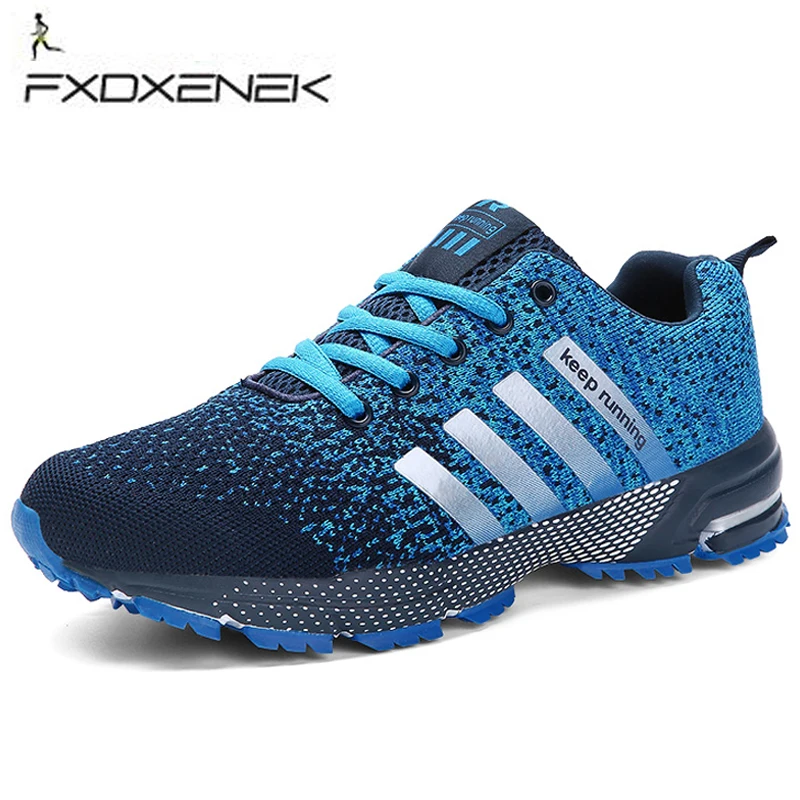 Men Women Sports shoes Plus Size 35-47 Breathable Male Light Weight Shoes Sneakers for man Adult Athletic trainer running Shoes