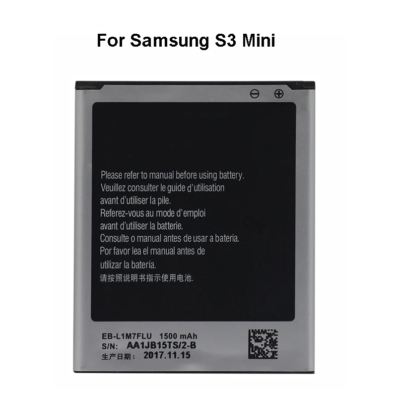 EB L1M7FLU для Samsung Galaxy S3 Mini GT I8190 I8190N i8200 1500mAh запасная батарея телефона|Аккумуляторы