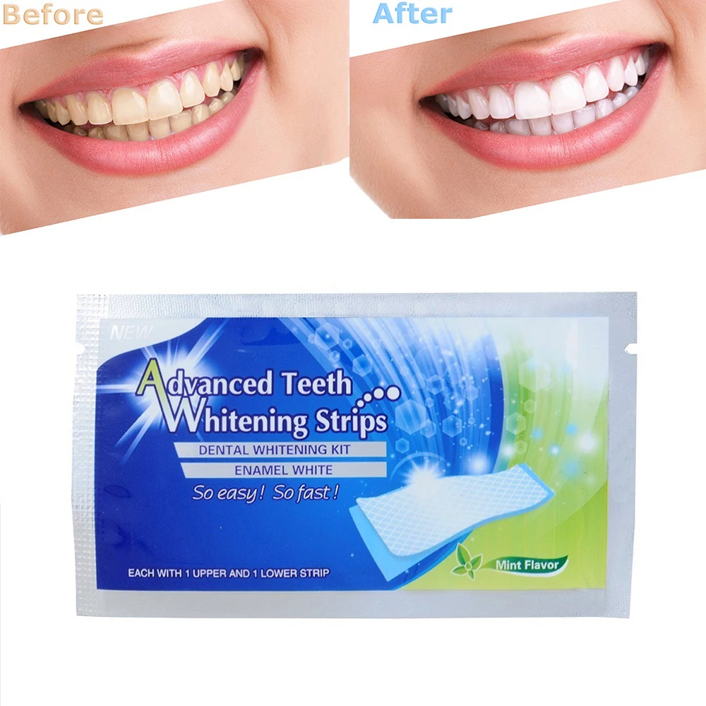 Y& W& F, 10 шт./5 пар, белые полоски для повседневной жизни зубов, Расширенный Уход за полостью рта, двойные эластичные полоски для отбеливания зубов, TSLM2