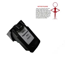 1 шт. Реконструированный Черный PG 510 PG-510 PG510 чернильный картридж для Canon PIXMA MP270 MP280 MP480 MP490 MP270 MX350 MX410 MP240