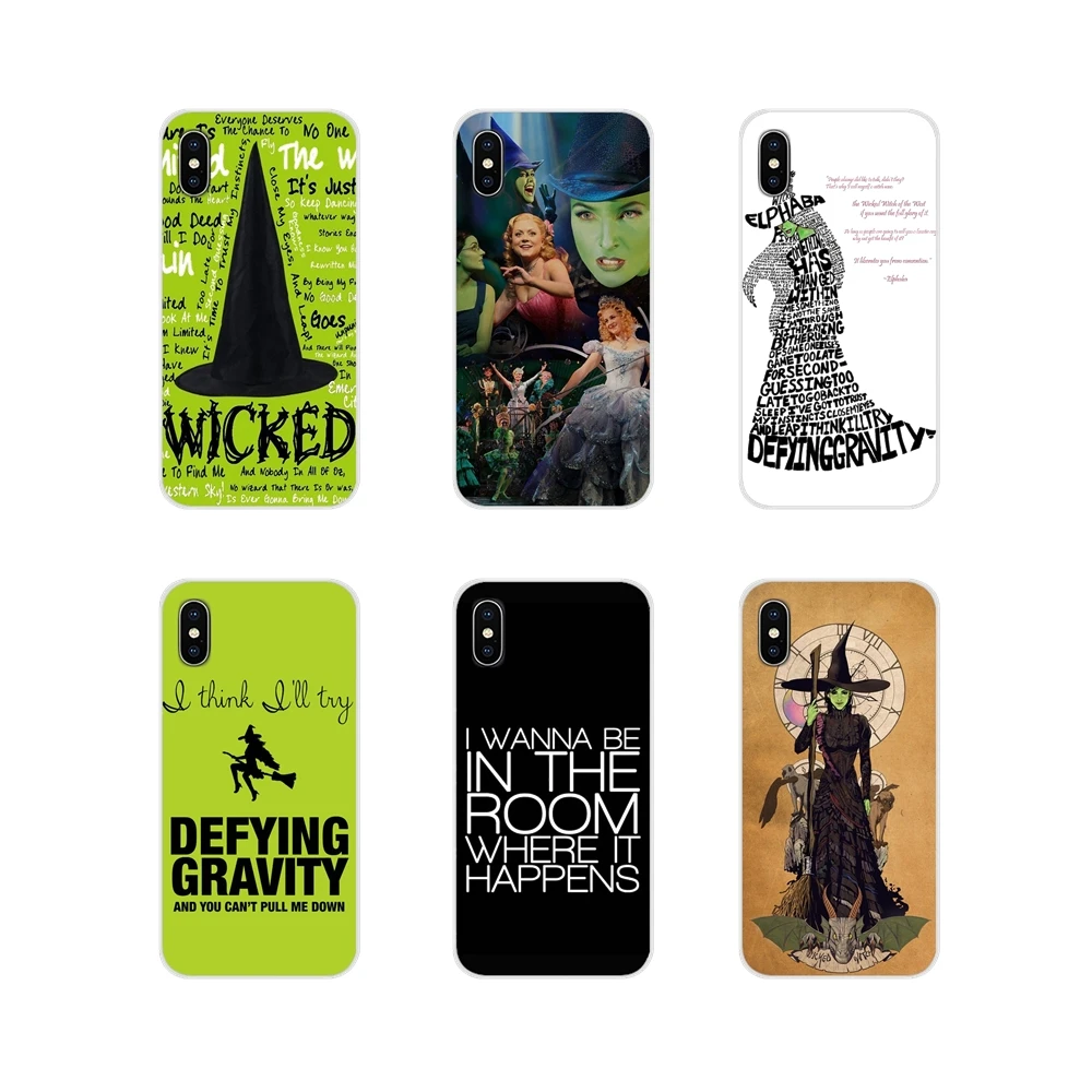 Broadway Musical Wicked Lyrics для Xiaomi Mi4 Mi5 Mi5S Mi6 Mi A1 A2 5X 6X 8 9 Lite SE Pro Max Mix 2 3 2S силиконовый чехол |