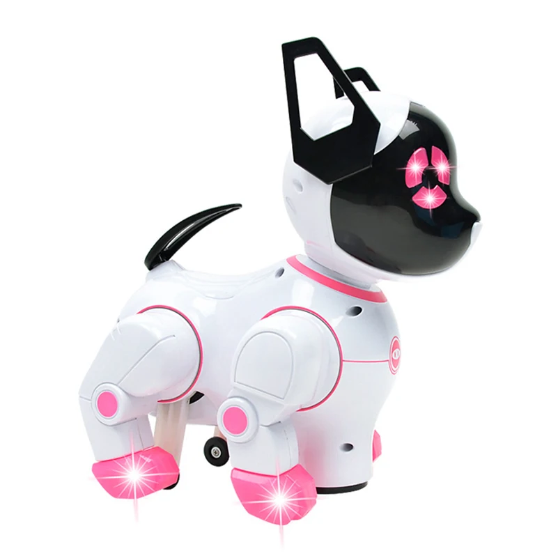 Пение танцы робот собаки электрические Домашние животные с музыкой для детей Детский Рождественский подарок