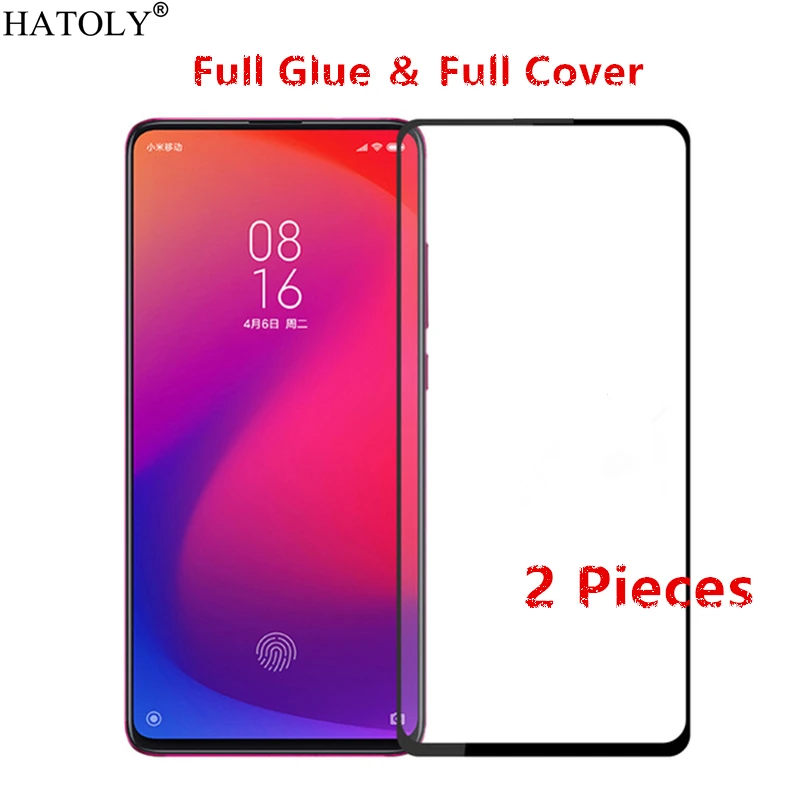 Закаленное стекло для Xiaomi Mi 9t Pro пленка с полным наклеиванием защиты экрана