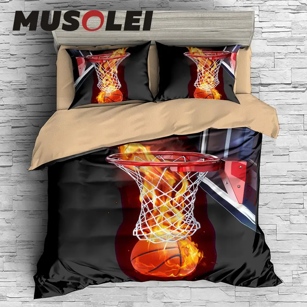 MUSOLEI 3D الرقمية الطباعة مع العاطفة الصلب كرة السلة الفراش غطاء لحاف مجموعة ورقة السرير سادات السرير الكتان التوأم الملكة الملك MUSOLEI 3D الرقمية الطباعة مع العاطفة الصلب كرة السلة الفراش غطاء لحاف مجموعة ورقة السرير سادات السرير الكتان التوأم الملكة الملك