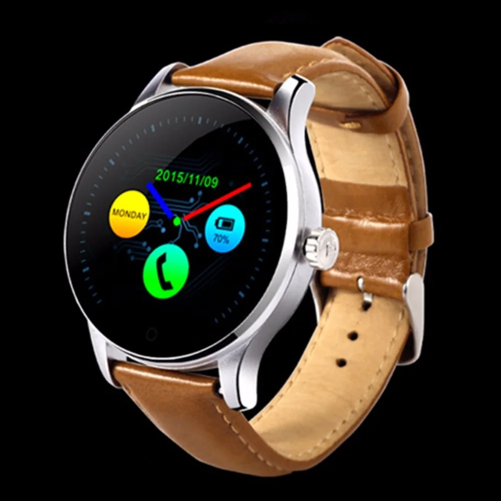 

Smarcent K88H Smart Watch Track Wristwatch Bluetooth Heart Rate Monitor Pedometer Dialing Smartwatch Phone For Android IOS