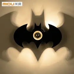 Бэтмен, 3D тени, тень настенные светильники