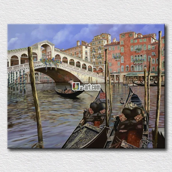 

Old river oil painting canvas prints high quality canvas paintings on the office room wall decorating plus atomsphere