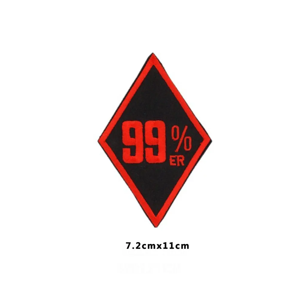 Poker A Patch Iron On вышитая аппликация этикетка для шитья Панк байкерские нашивки