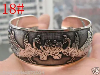 

Free shipping@@10PC@@@ New Tibetan Tibet silver Totem Bangle Cuff Bracelet 17