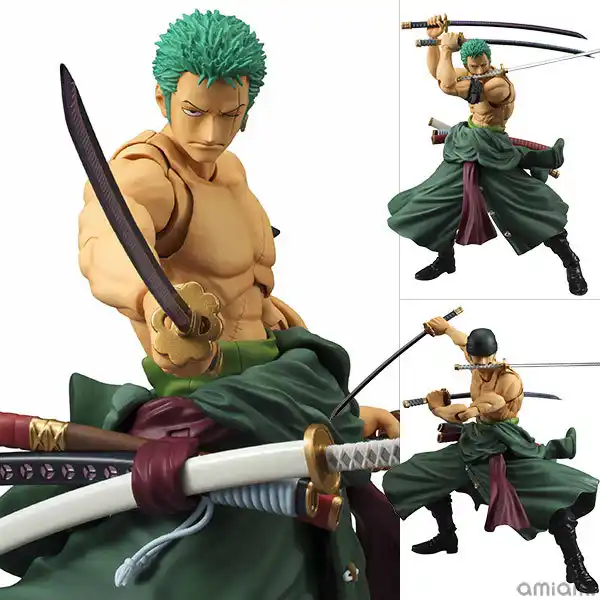 Hot MegaHouse One Piece Roronoa Zoro Action Figure 18cm PVC toy model gift boxed