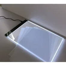 1 шт./компл. светодиодный трассировочный свет коробка для платы A4 блокнот для рисования USB пропускает альбом для рисования Инструменты Наборы