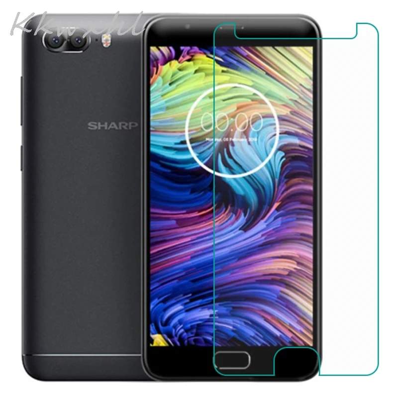 

Smartphone 9H Tempered Glass for Sharp R1S 5.5" GLASS Protective Film Screen Protector cover Mobile phone