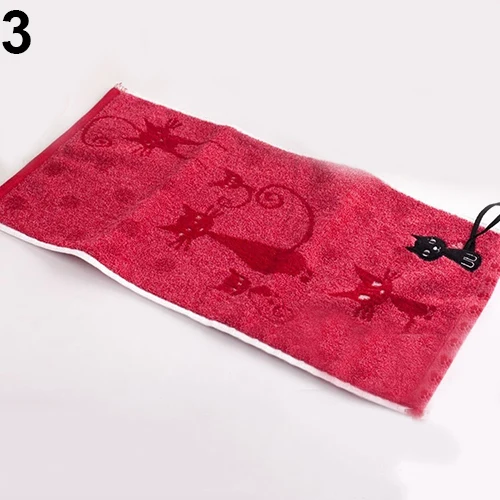 1 шт., хлопковое мягкое детское полотенце с рисунком милого котенка, домашнее полотенце для лица, парное полотенце для лица, Хлопковое полотенце с рисунком кота, s 25x50 см - Цвет: Burgundy
