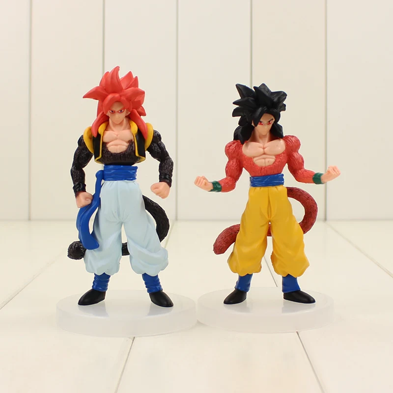 10-14 см 6 шт./лот Dragon Ball Z Super Saiyan Son Goku Vegeta Frieza Piccolo Cell Beerus ПВХ фигурка Модель Коллекция игрушек