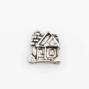 

HOUSE, Floating charms,Fit floating charm lockets, FC0347