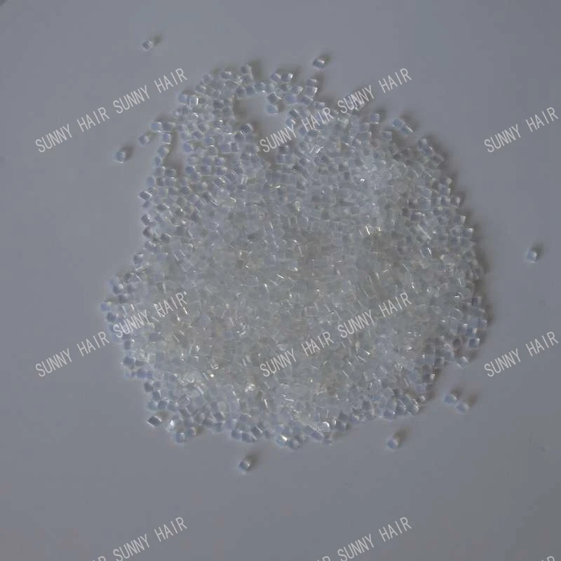 high quality Italy keratin glue 400gram per bag white color of keratin human hair extension