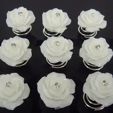 60 персональный компьютер Хрустальная роза спиральные для волос палочки