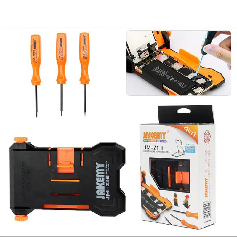 

Jakemy Adjustable Fixed Screen Repair Holder for iPhone 6s 6 Plus Teardown PCB Holder Fixture Phone Repair Tools