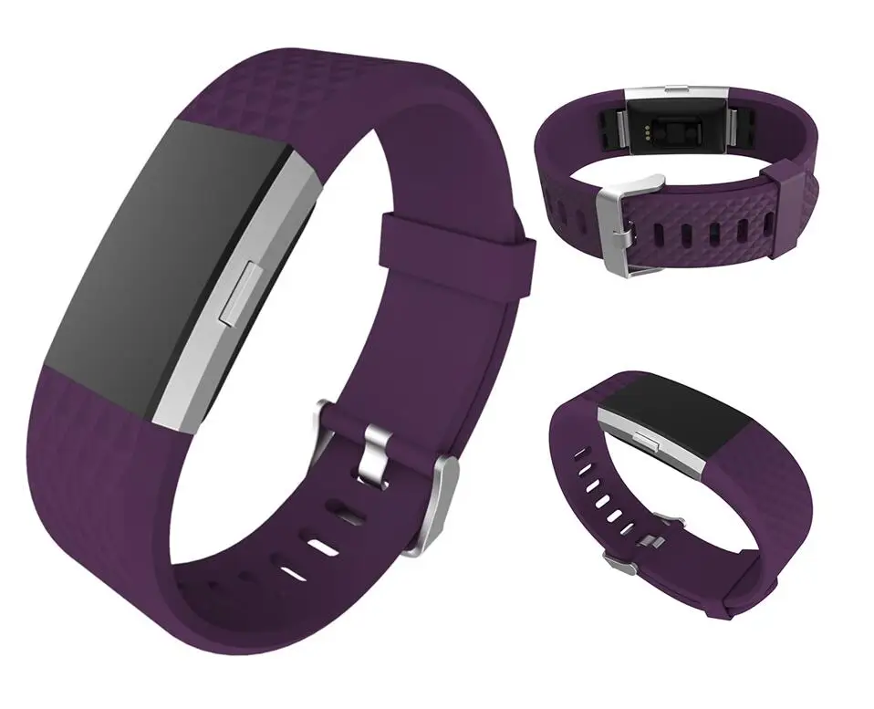 3D ремешок для браслета Fitbit Charge 2 Смарт аксессуары для Fitbit Charge 2 ремешок для смарт-браслета замена оригинального ремешка