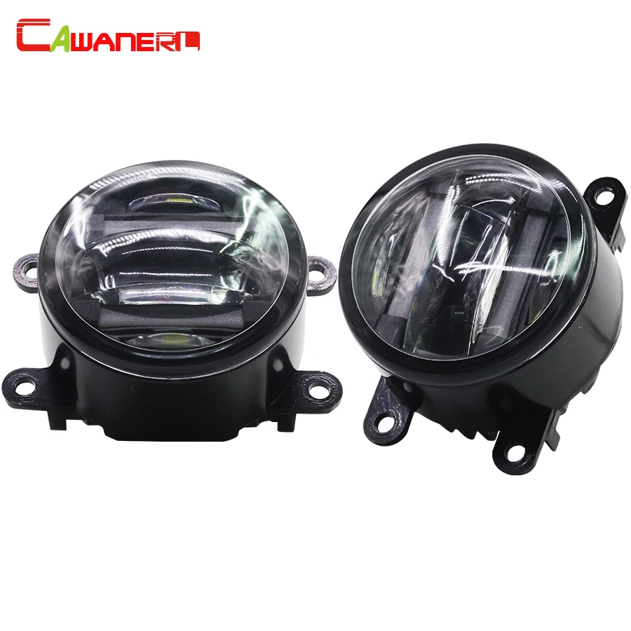 Cawanerl 2 Pieces Car Light Source Fog Light LED DRL Daytime Running Lamp High Quality For