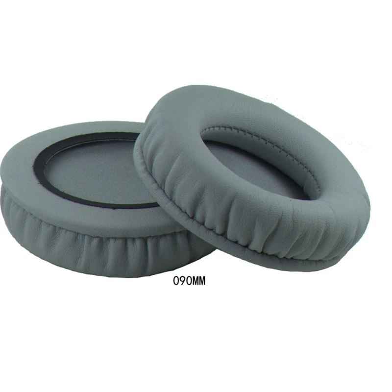 90mm Sheepskin Replacement Foam Ear Pads Cushions for Sony MDR-V700 Z700 for Sennheiser HD424 HD205 HD440 Headphones High Quality Earpads (1)
