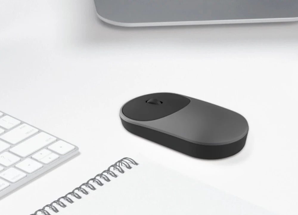 100% Original Xiaomi Mouse Portable Optical Wireless Bluetooth Mouse 4.0 RF 2.4GHz Dual Mode Connect for Laptop pc