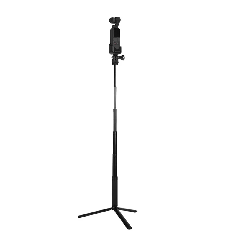Sunnylife DJI OSMO Pocket Accessories Extended Stick DJI OSMO Pocket Gimbal Camera Mount Bracket with Tripod Holder for Gopro