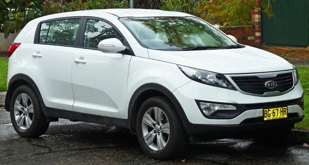 Хромированная боковина двери литья отделка для KIA Sportage третьего поколения 2011