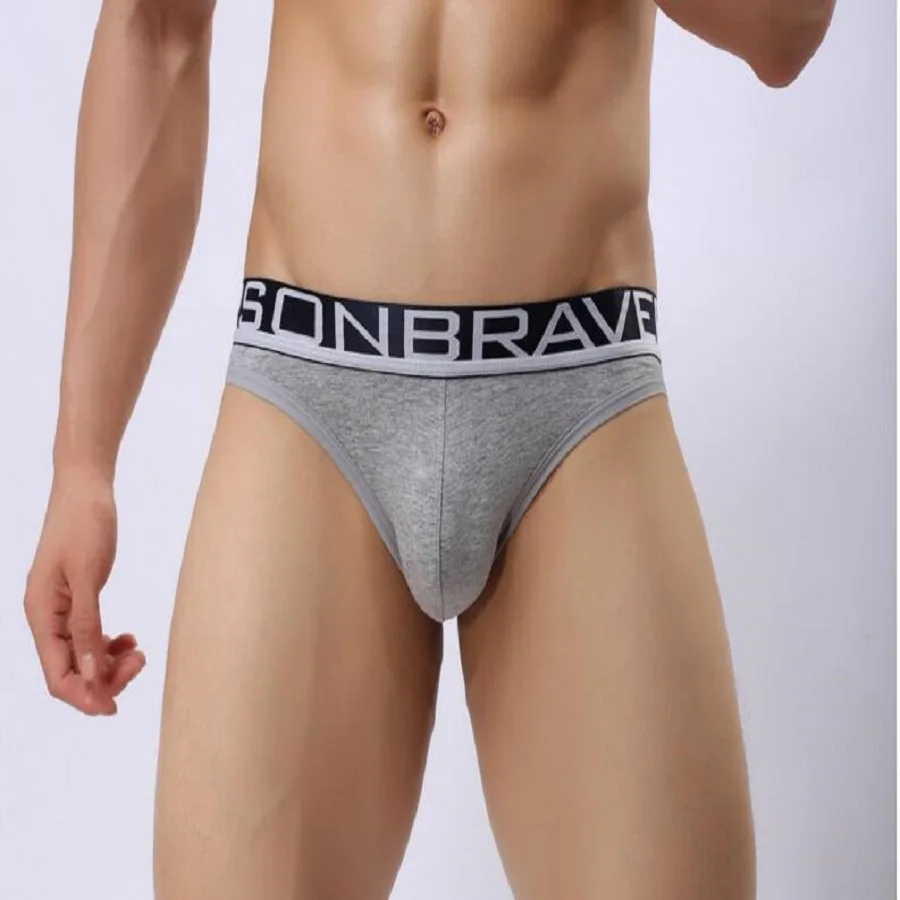 5pcs/lot Men Underwear Brand Brave Person Mens Briefs High Quality Mens