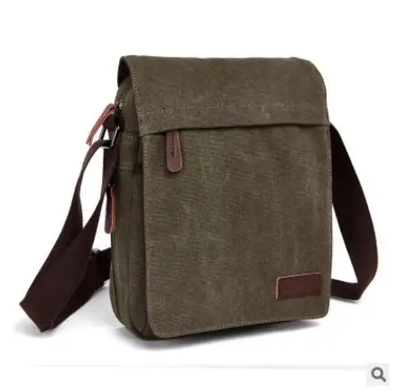 Men Canvas Messenger Bag Vintage Man Shoulder Bag Men's Cross body waterproof multifunction men handbag canvas