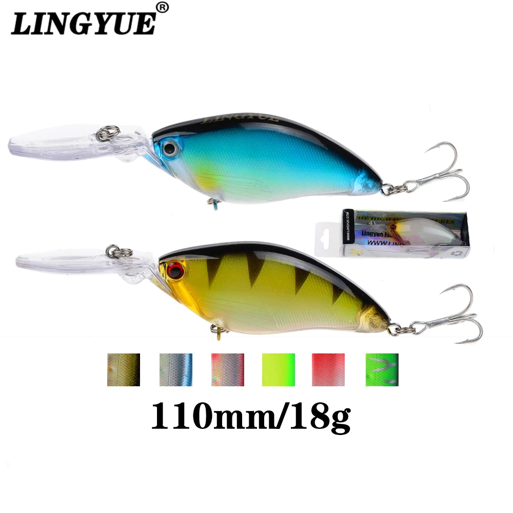 Блесна рыболовная LINGYUE 11 см 18 г 1 шт.|hard bait|fishing lurebait crankbait |