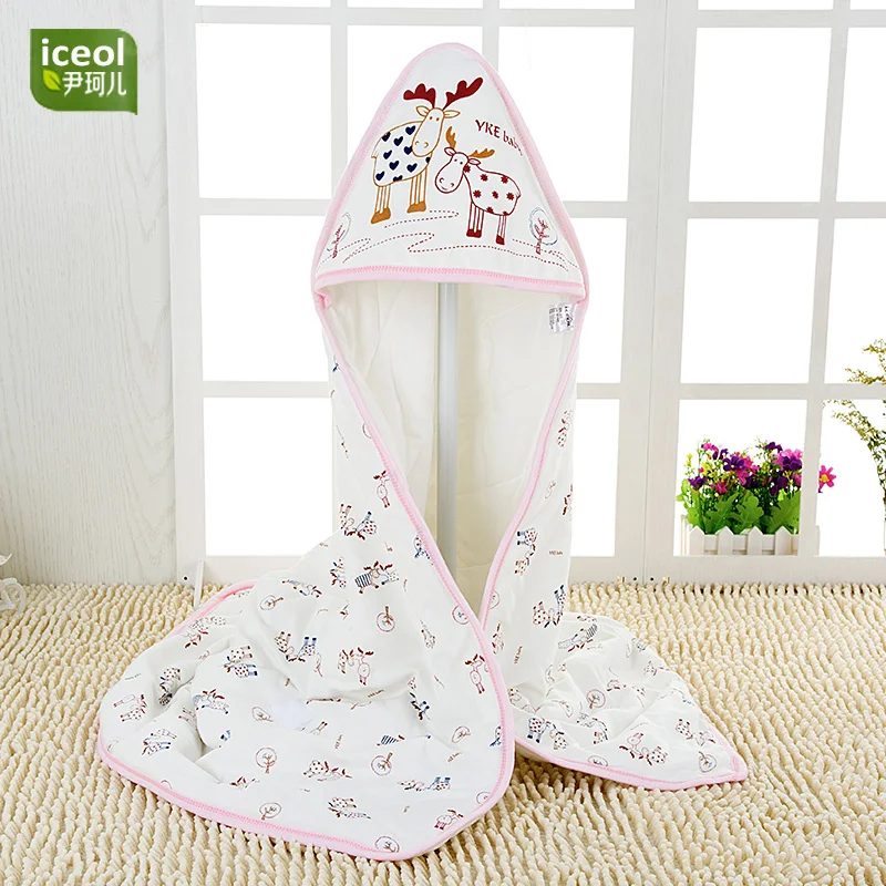 Deer Cartoon Blanket Swaddleme Newborn Baby Boy Girl Swaddling