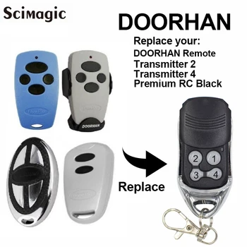 

30pcs DOORHAN gate garage door remote control rolling code 433mhz DOORHAN transmitter 2 transmitter 4 intercom key duplicator