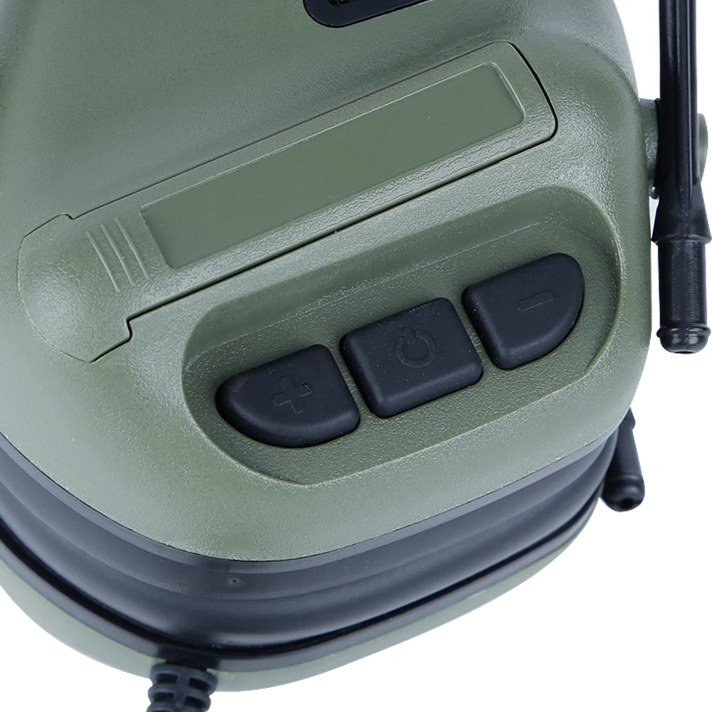 Fones de Ouvido Uso com Ptt Tático Padrão Militar Tiro Earmuff Walkie Talkie Rádio Airsoft Fone Ouvido 20 Fones de Ouvido tático & Acessórios