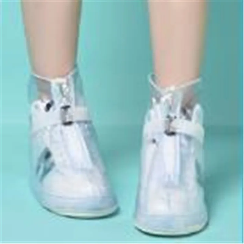 Непромокаемые водонепроницаемые туфли для многократного применения покрытие Бахилы для обуви Чехлы противоскользящие бахилы утолщенные детские зимние уличные чехлы