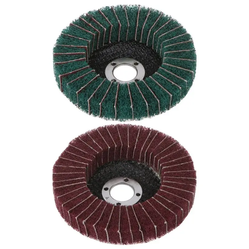 

Nylon Fiber Grinding Wheel With Sand Polishing Buffing Disc Pad Abrasive Brush Rotary Tool