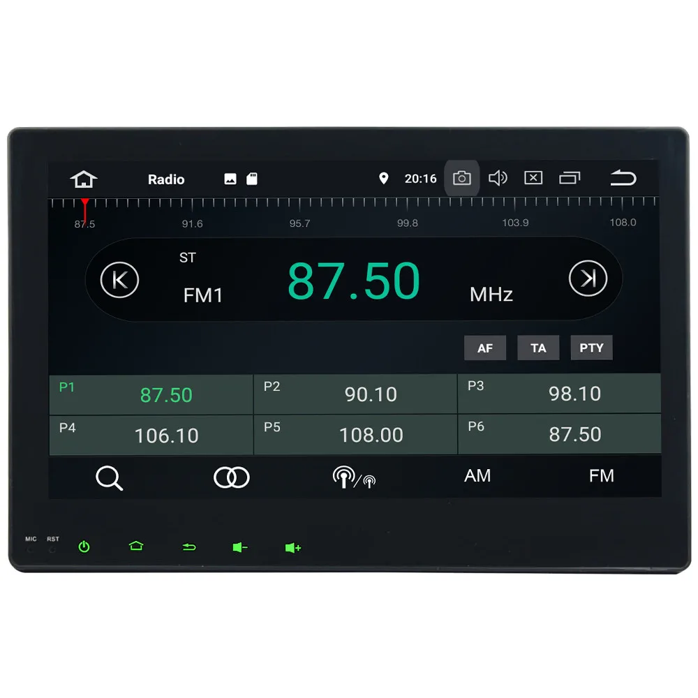 Clearance 10.1" IPS Octa Core 4G Android 8.1 4GB RAM 64GB ROM RDS BT Car DVD Player Stereo Radio GPS Glonass For Toyota Hilux 2016-2018 2