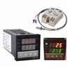 Digital 220V PID REX-C100 Temperature Instrument Controller + max.40A SSR + K Thermocouple, PID Controller Set + Heat Sink ► Photo 2/5