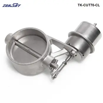 

Vacuum Activated Exhaust Cutout / Dump 70MM Close Style Pressure: about 1 BAR For Ford Mustang 01-07 TK-CUT70-CL