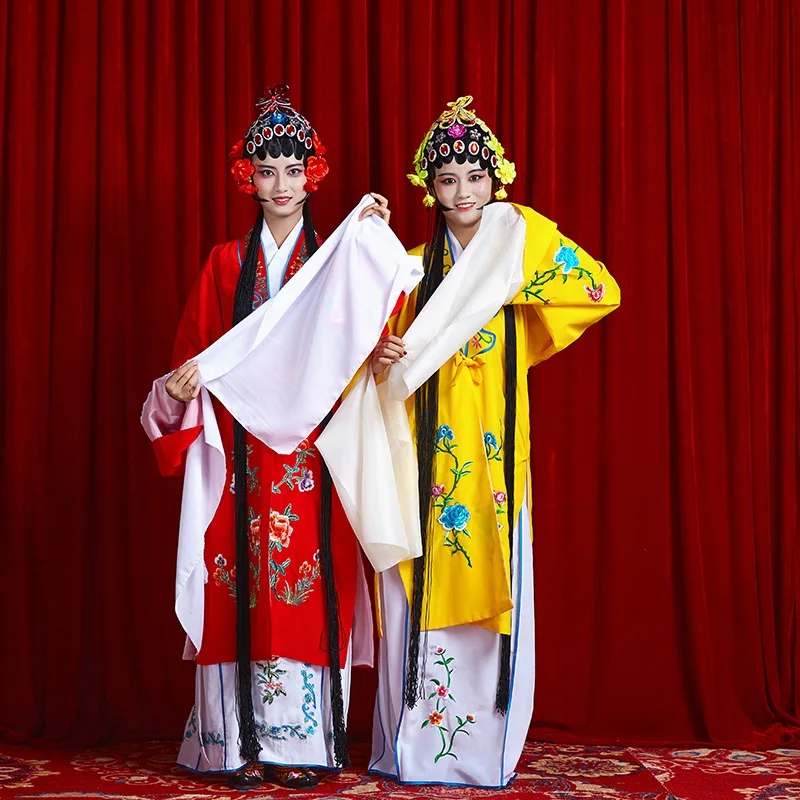 Китайский народный танцевальный костюм одежда hanfu древний веер традиционный
