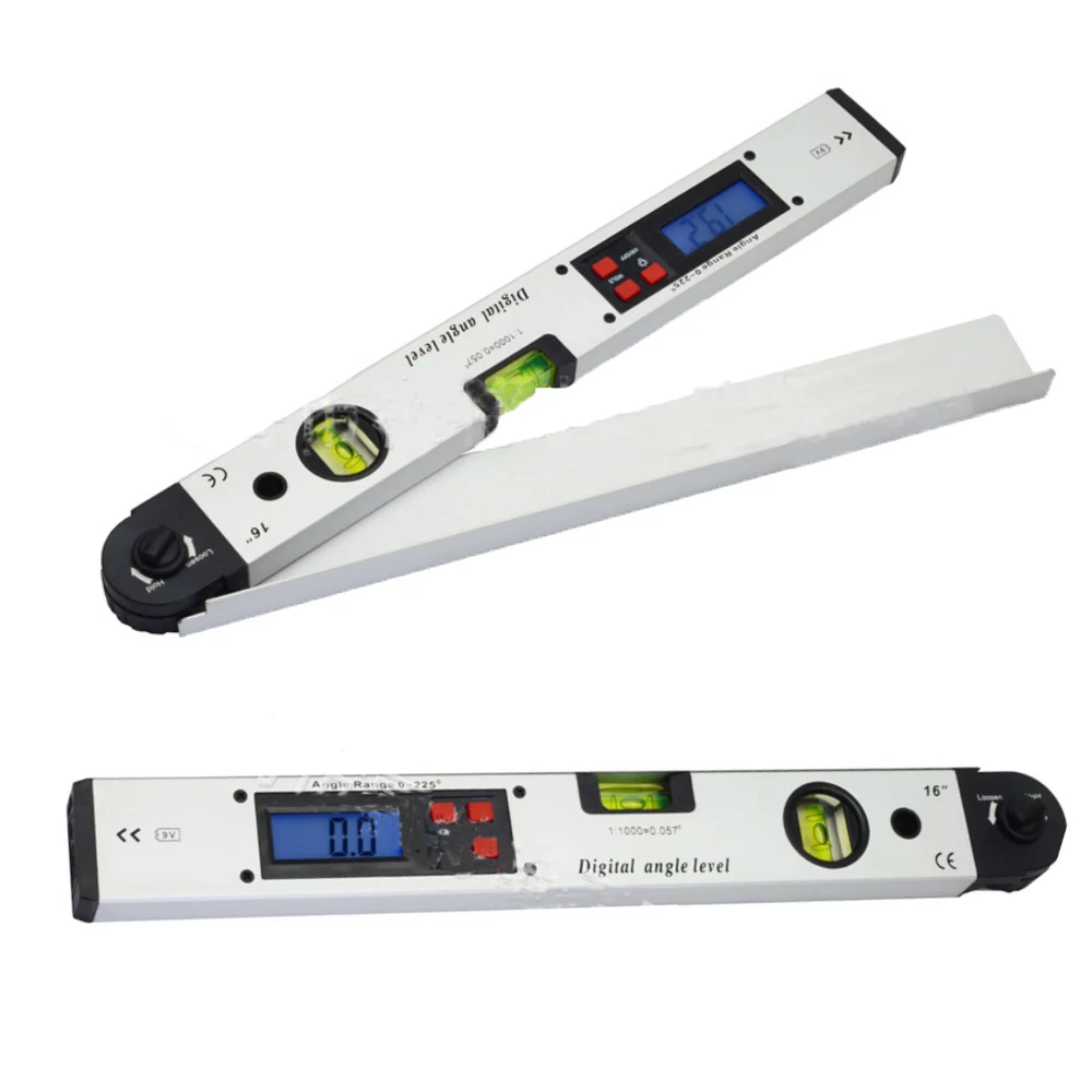 

Digital angle level carpenter tools inclinometer escuadra de carpintero electronic protractor angle ruler level gauge ruler