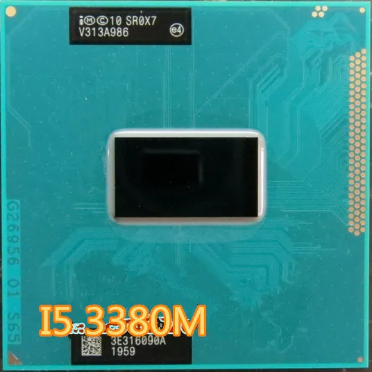 Original intel Core i5 3380M 2,9 GHz 3M Dual Core SR0X7 Notebook prozessoren Laptop CPU PGA 988 buchse g2 Original intel Core i5 3380M 2,9 GHz 3M Dual Core SR0X7 Notebook prozessoren Laptop CPU PGA 988 buchse g2